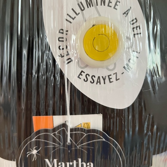 Martha Stewart Halloween advent calendar lights up new with tags - Picture 4 of 10